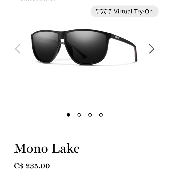 Smith Mono Lake Sunglasses - Black - Picture 2 of 2
